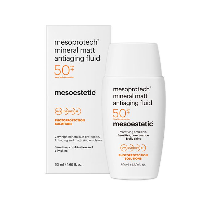 MESOPROTECH MINERAL MATT ANTIAGING FLUID 50+